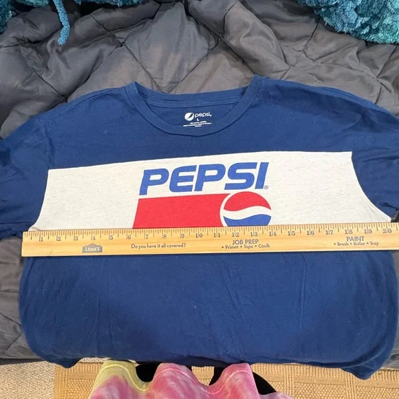 Pepsi Blue and White Graphic Tee - Picture 4 of 6